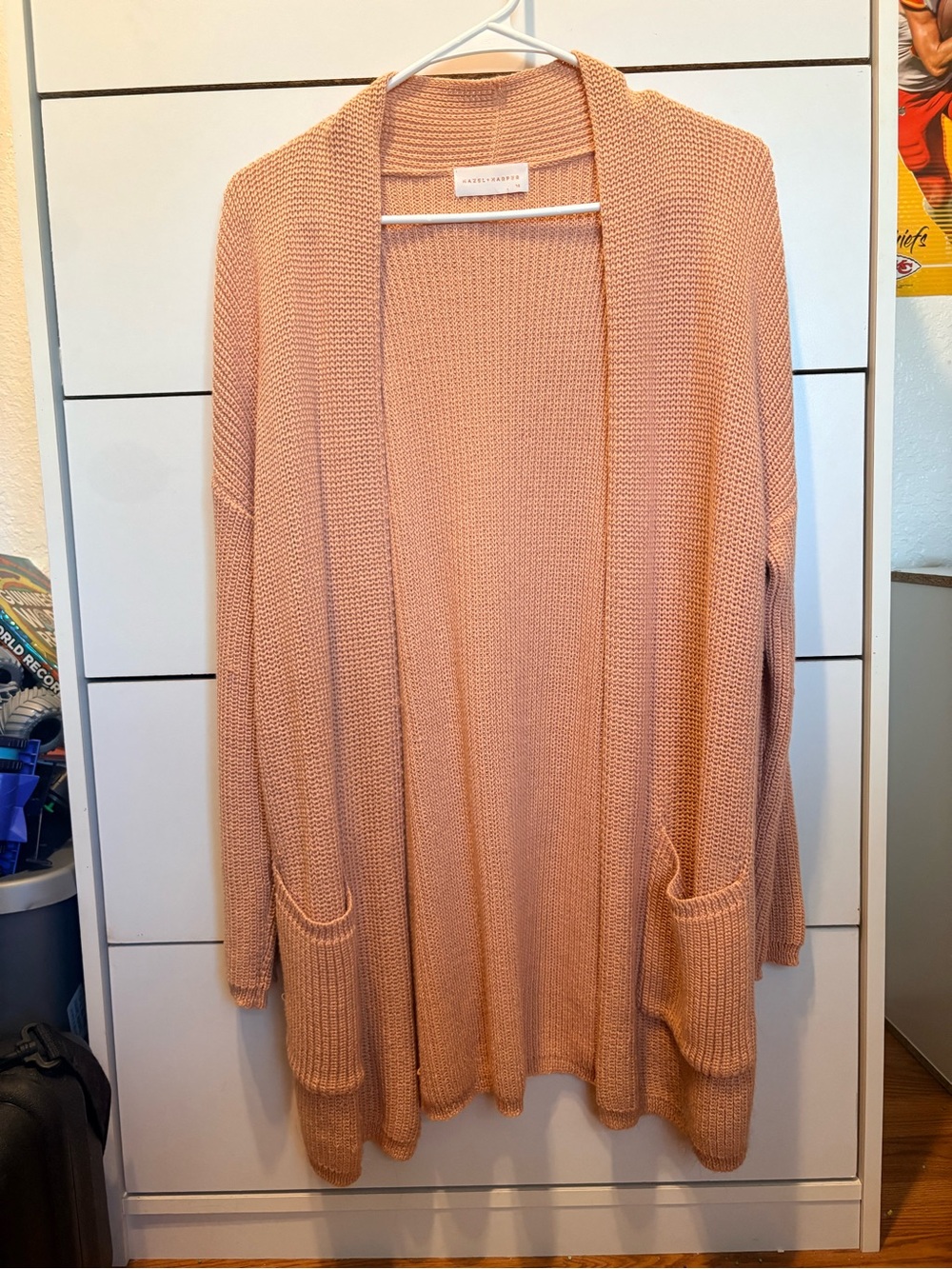 Hazel + Harper Cold Shoulder Cardigan
